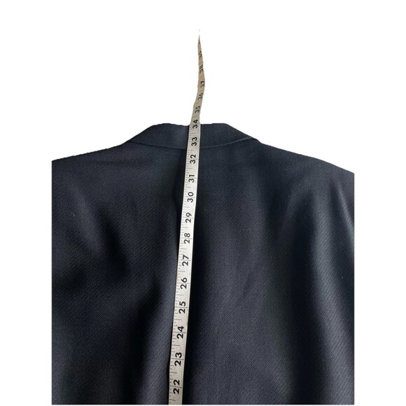 HUGO BOSS Sokrates Men's 42R Blazer Textured Wool Black Sport Jacket Made In USA - Picture 13 of 13
